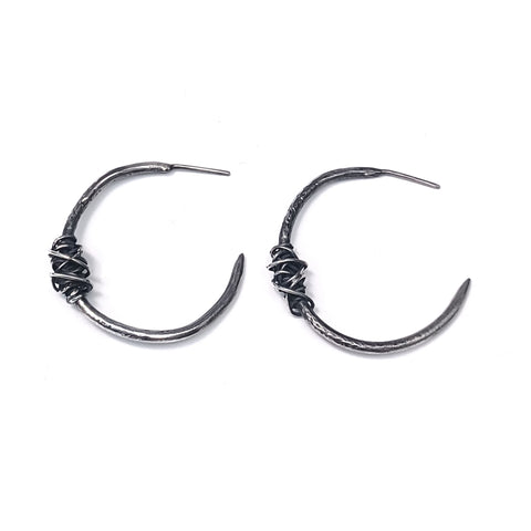 Achor Silver Earrings