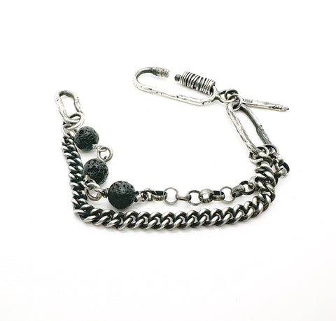 Calah Silver Bracelet