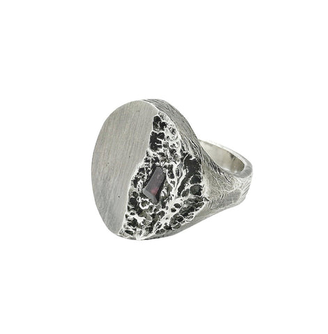 Calvary Silver Ring